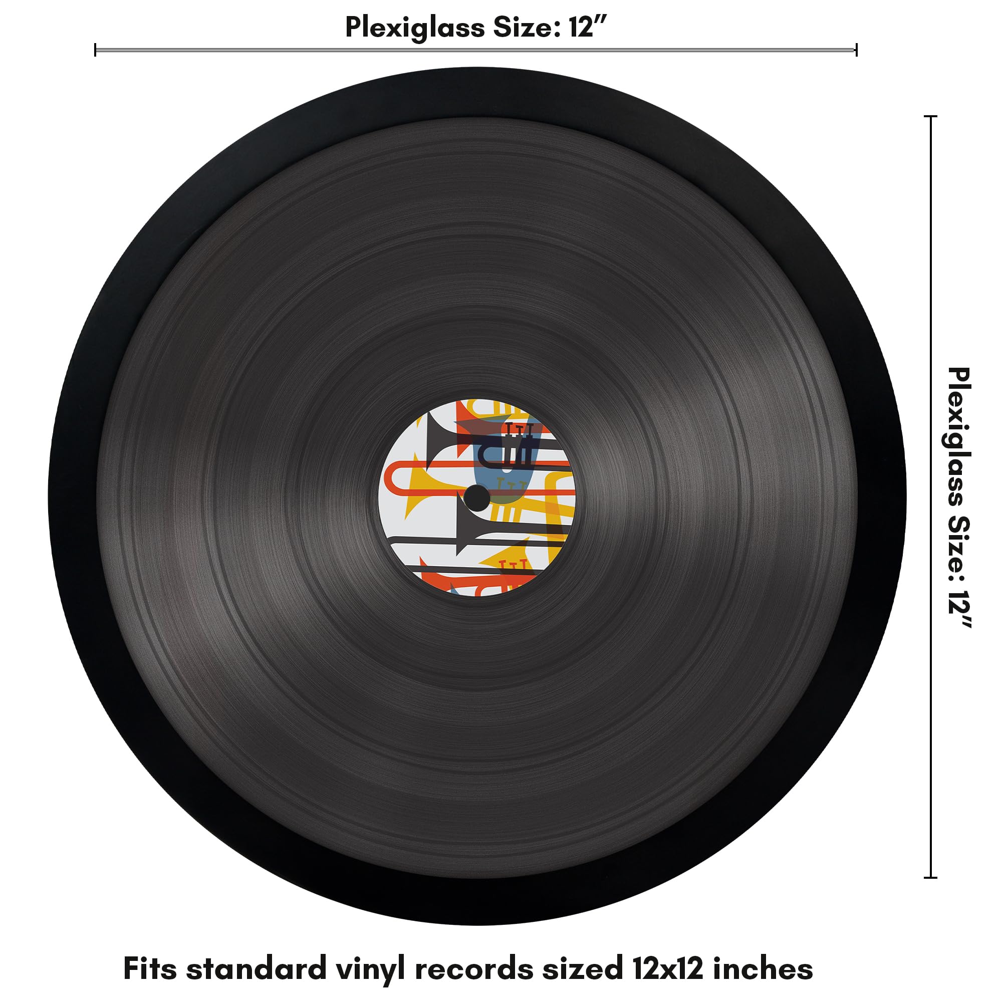 Amazon.com - Americanflat 12x12 Vinyl Record Frame with Polished