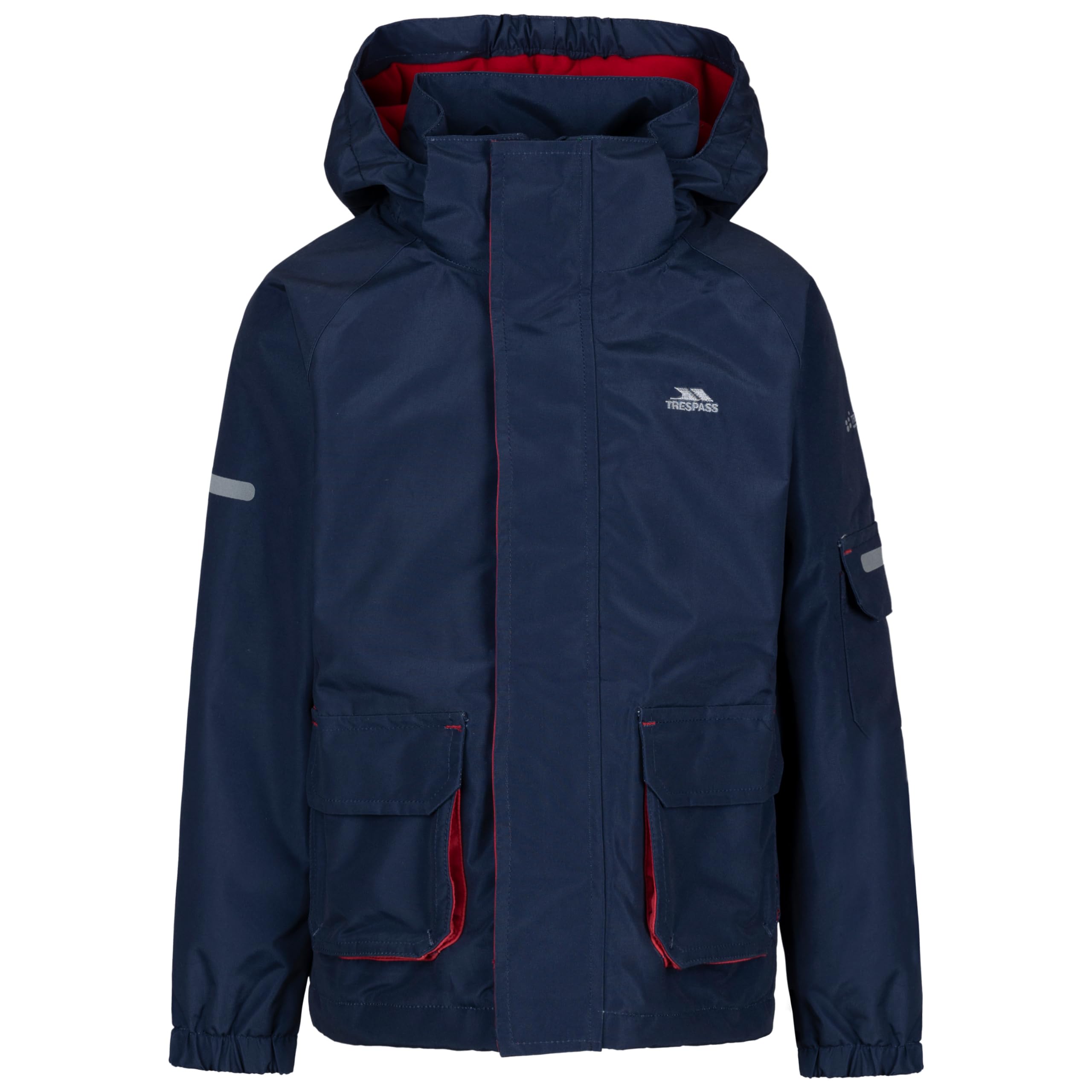 Trespass Childrens/Kids Desic TP50 Waterproof Jacket (11-12 Years) (Navy)