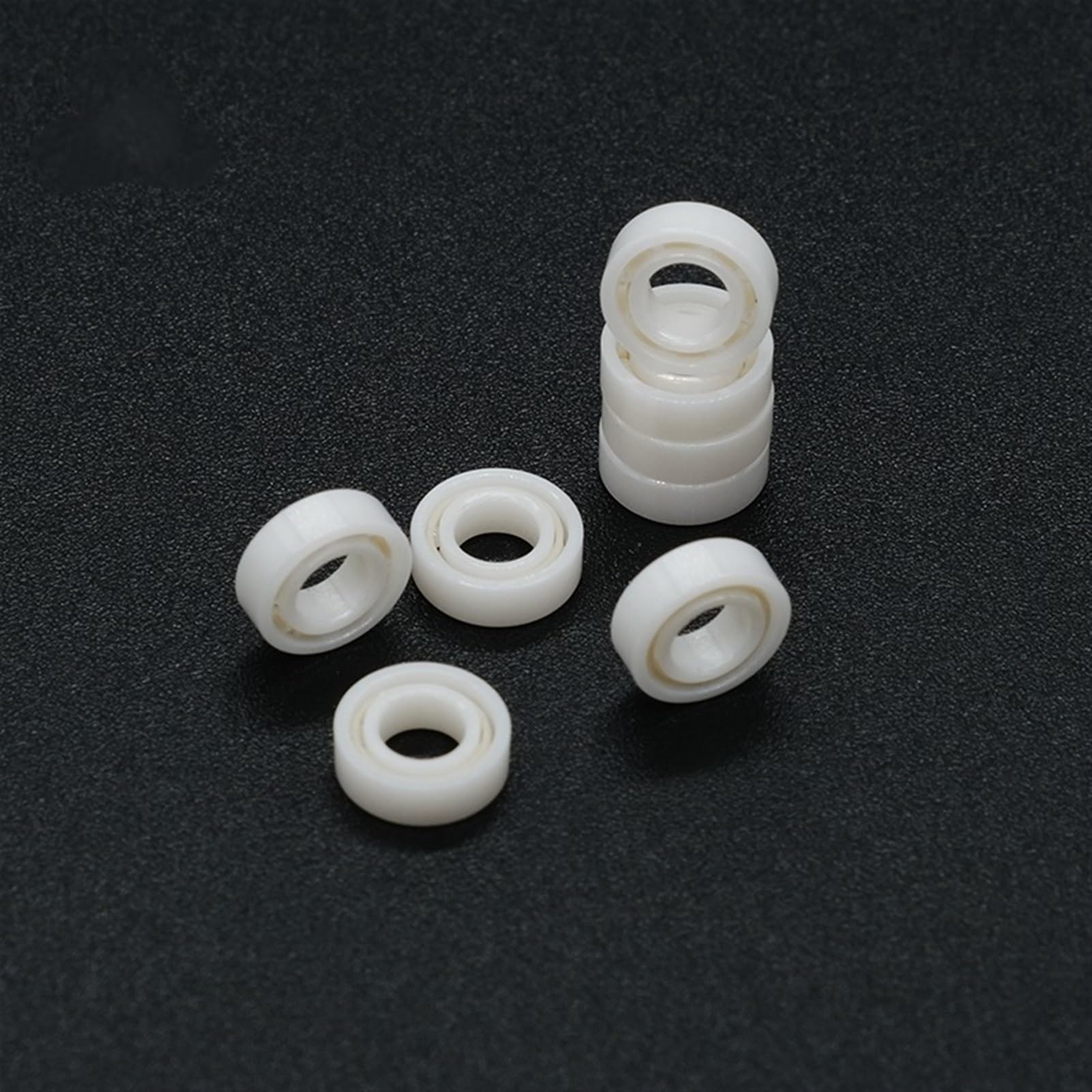 Roulements rigides à billes Roulements à billes entièrement en céramique, 10 pièces, MR74, 4x7x2.5mm, zircone ZrO2, MR63 MR74 MR84 MR85 MR95 MR104 MR105 MR115 MR117(MR84 CE 4X8X3)