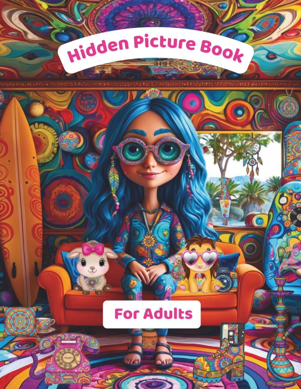 Hidden Picture Book for Adults: A Playful Visual Challenge Packed with Dozens of Surprising Objects for Seniors and Mindfulness Seekers