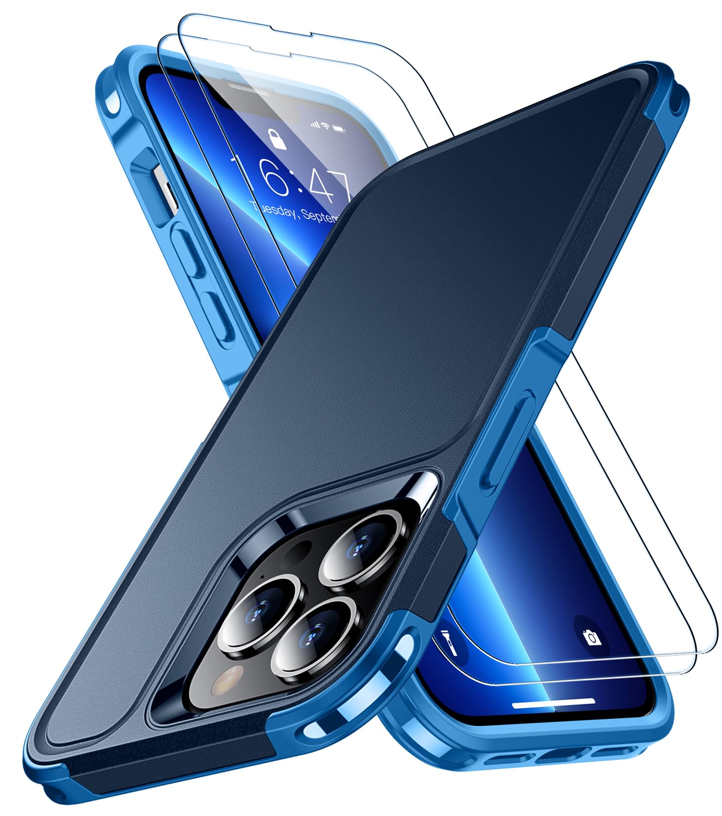 Coque iPhone 13 Pro Max protection antichoc militaire et double verre de protection - 8