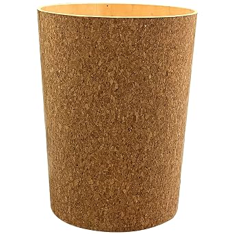 Handcrafted Wooden Trash Bin - Eco-Friendly, Rustic Design, Small & Cute, Ideal for Kitchen, Living Room, and Bedroom, Must-Have Home Cleaning Accessory