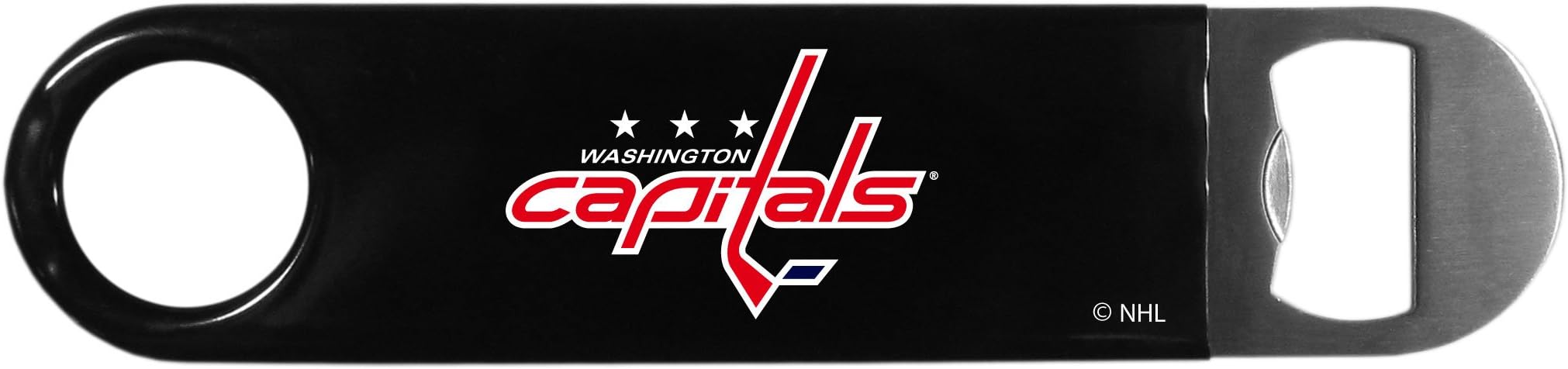 SiskiyouNHL Sports Fan Shop Washington Capitals Long Neck Bottle Opener One Size Black