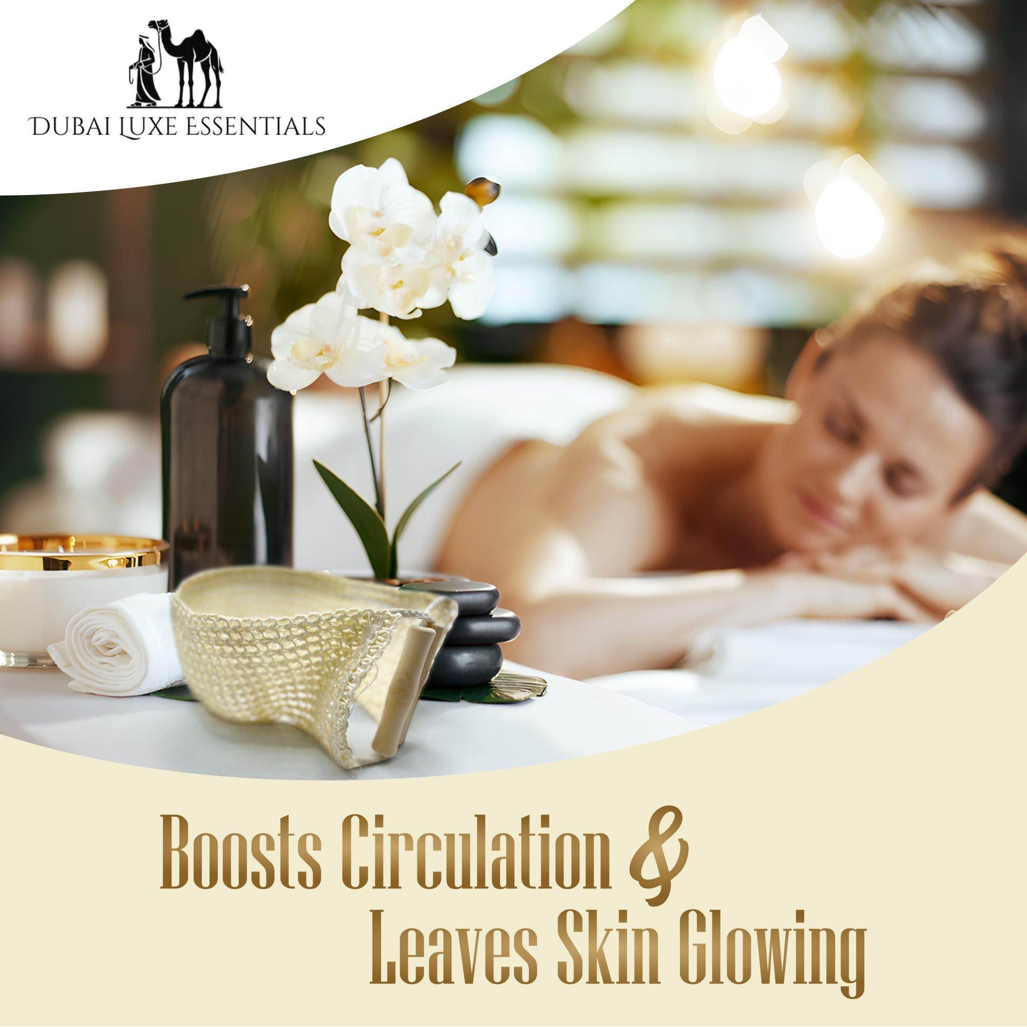 Dubai Luxe Essentials Handmade Sisal Loofah for Shower, Exfoliating Natural Sisal Loofah to Gently Cleanse and Smooth Skin, Perfect for Men and Women – 1 Count (1 Pack) (1-Pack)