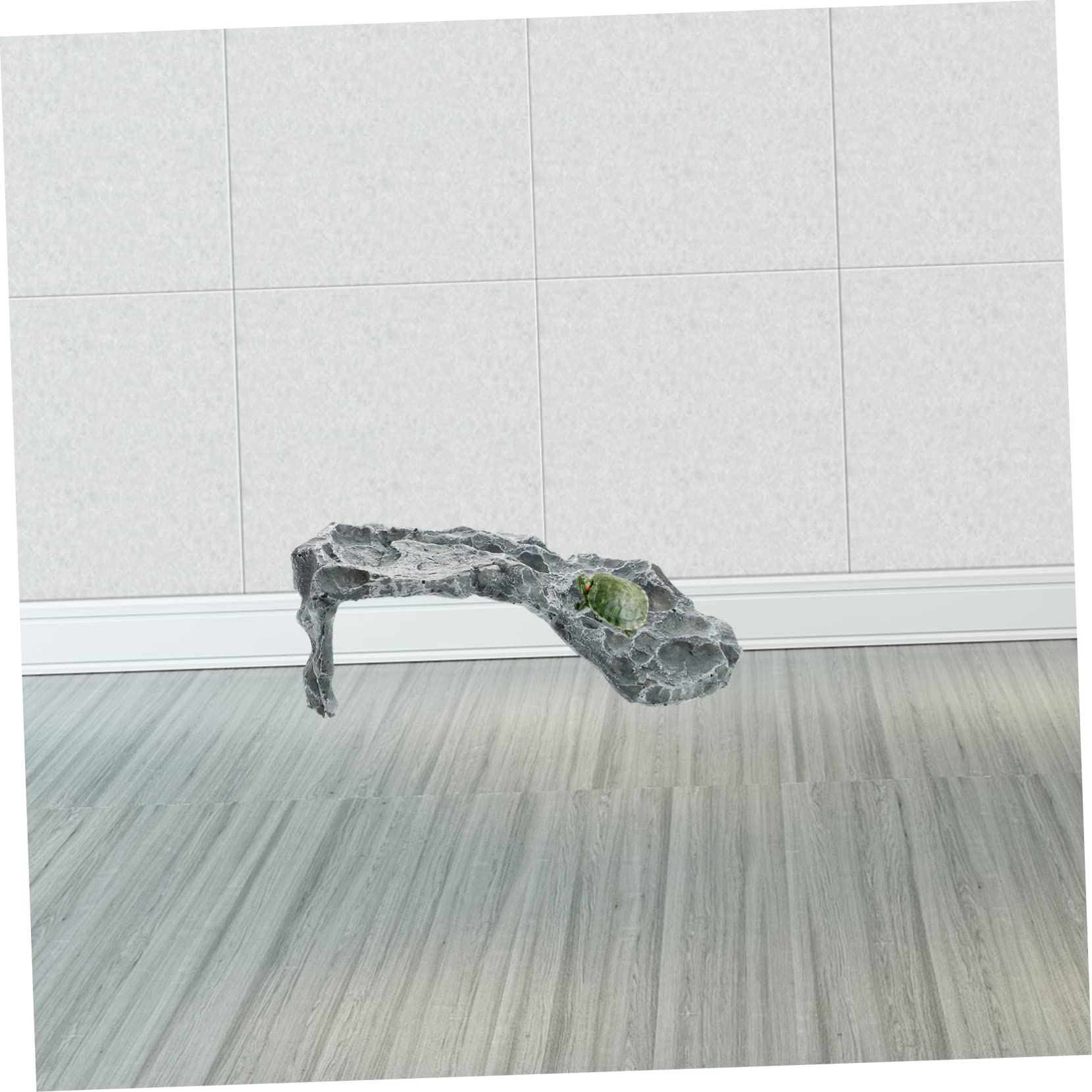 Housoutil Plataforma de Asoleamiento para Tortugas Pequeñas y Reptiles Material de Resina Cómoda para Terrario y Acuario Decorativo para Hábitat de Tortugas
