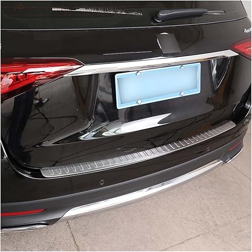 Miniatura 7 de Compatible for Mercedes Benz GLE GLS Class W167 X167 2020 Stainless Steel Rear Outside Bumper Guards Protective Cover Trim Car Accessories (Color