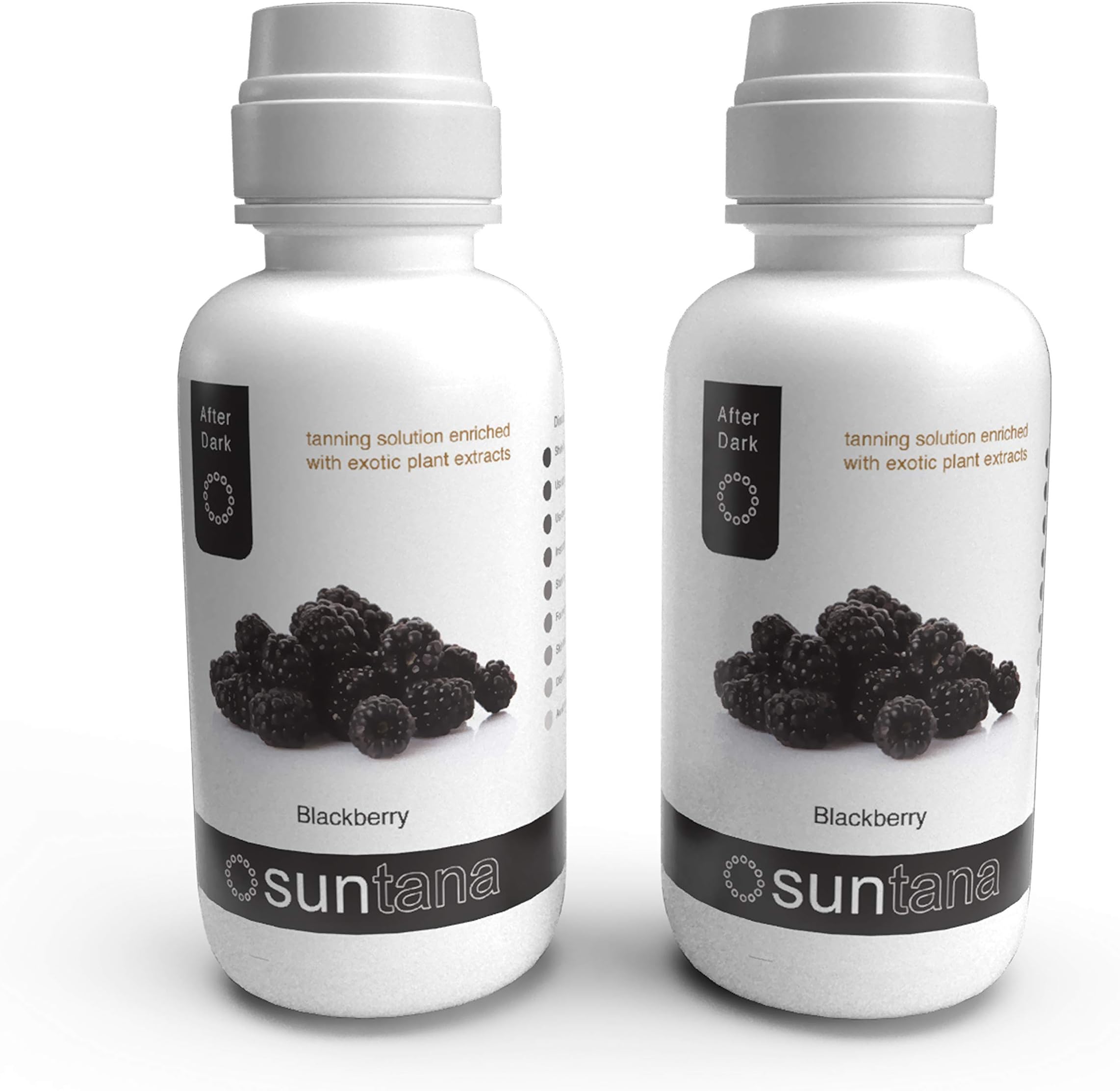 Suntana Spray Tan Blackberry Fragranced Sunless Spray Tanning Solution, After-Dark Tan, 14% DHA - 16oz