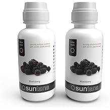 Suntana Spray Tan Blackberry حل دباغة بخاخ بدون شمس ، بعد الظلام ، 14٪ DHA - 16oz