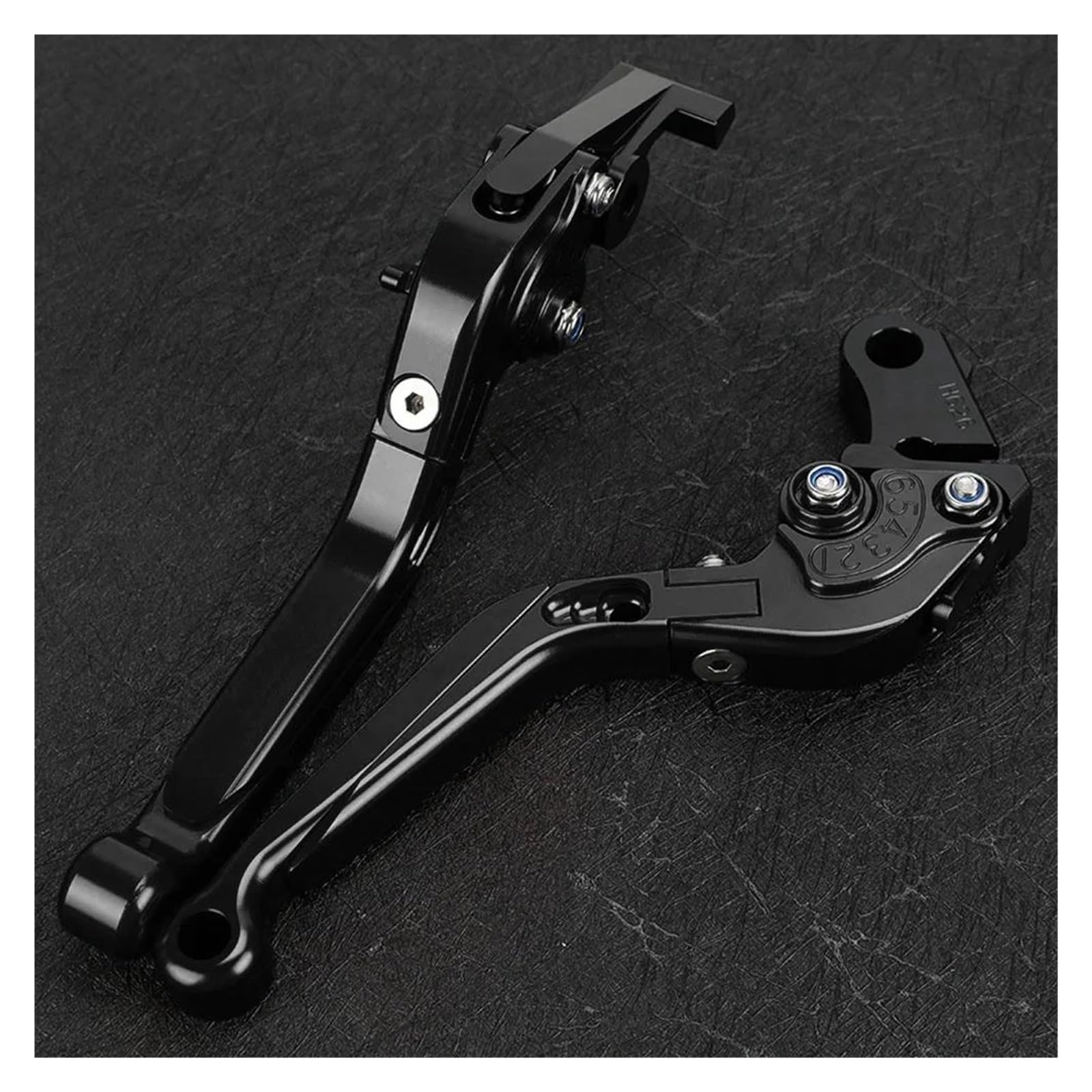 USQBUZHHK Brake Clutch Lever Motorcycle Control Handles Brake Clutch Levers Adjustable for Suzuki GSXS1000 F ABS 2015-2023(Y)