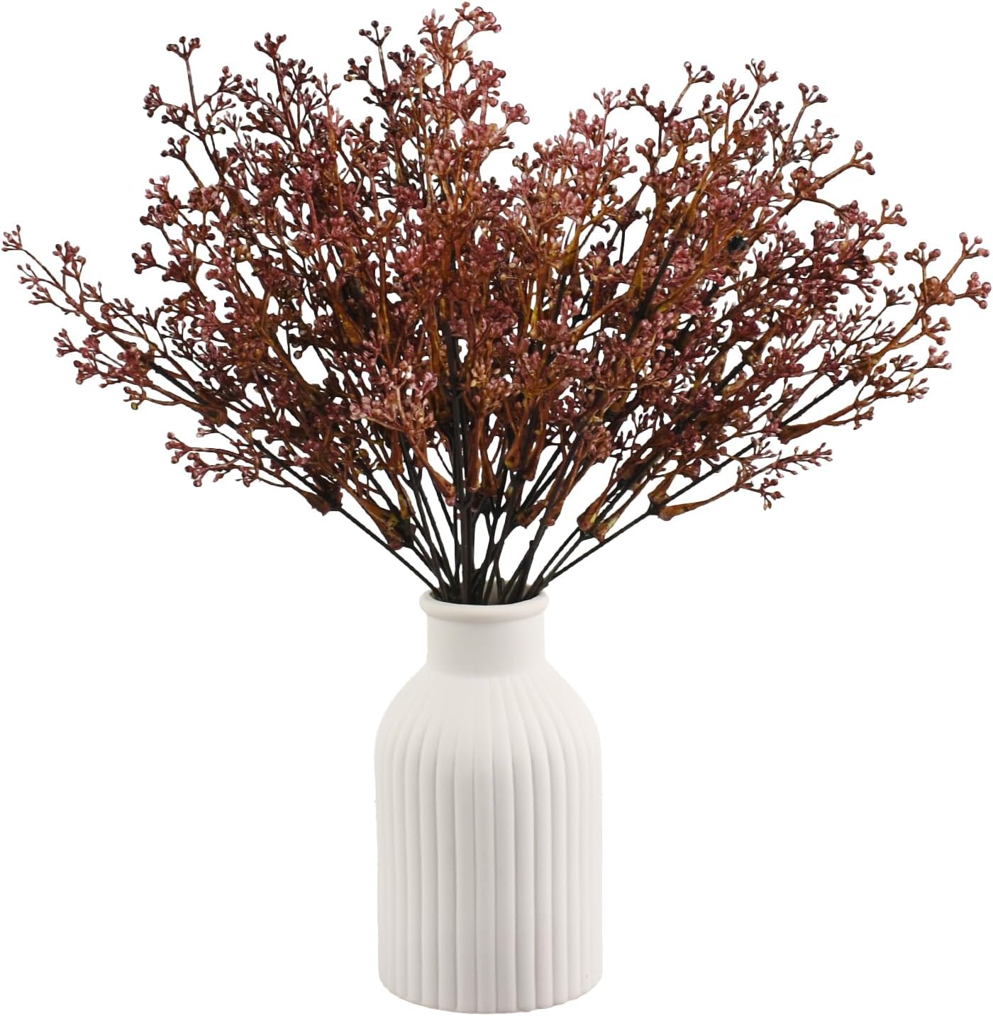 Artificial Fruit Branch, 4 Pcs Fall Fake Plants Branches for Autumn Home Garden Shop Office Decoration