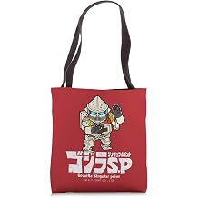 Godzilla Singular Point Jet Jaguar Red Tote Bag