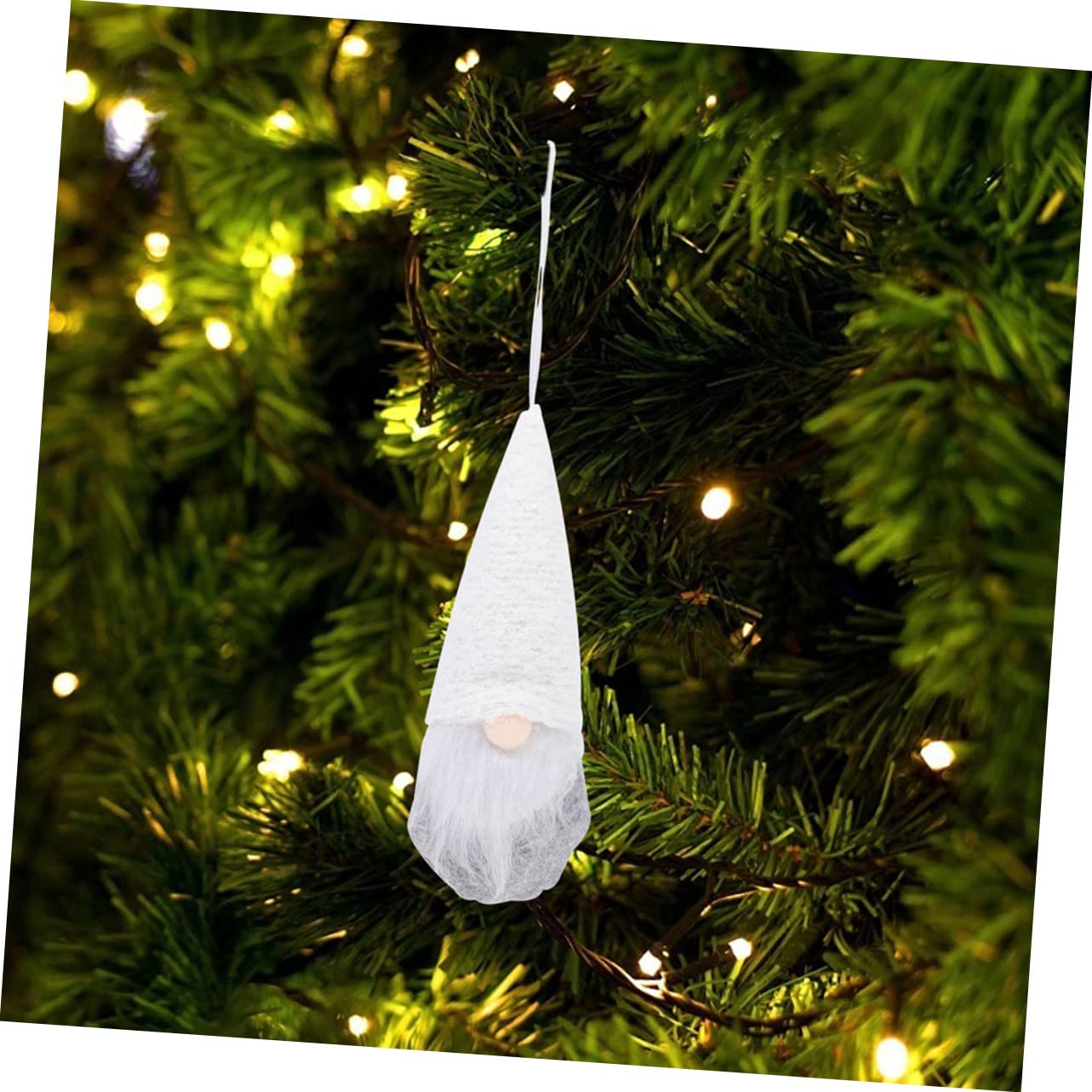 PRETYZOOM 30 STK Weihnachtspuppe entzückende Gnom-Anhänger gesichtslose Puppendekorationen Weihnachtsdekorationen Weihnachts Figuren Spielzeuge Babyspielzeug dekorative kleine Wichtel Stoff