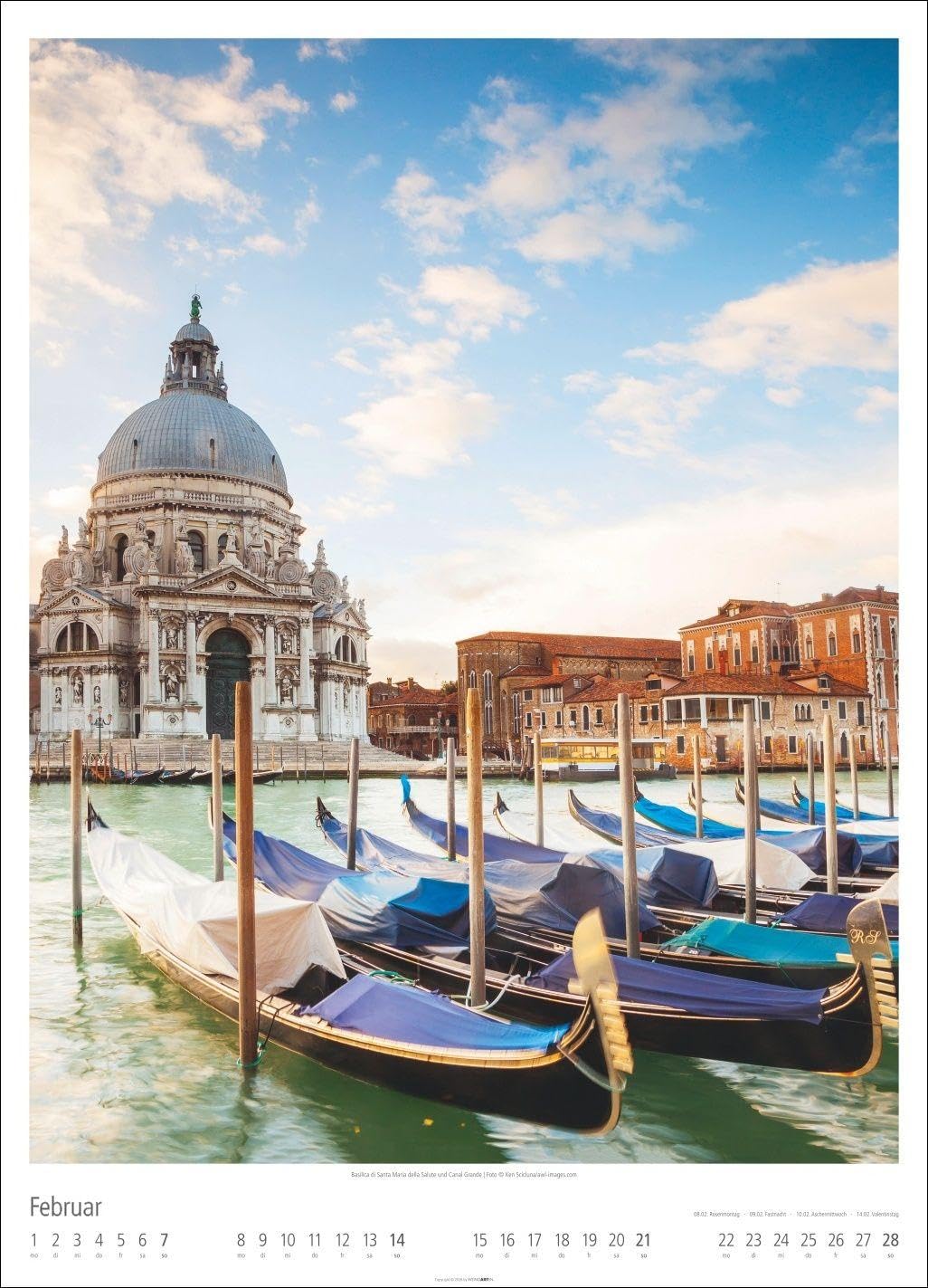 Venezia Kalender 2027 - La Serenissima: Die Lagunenstadt in Bildern: Wandkalender im Großformat mit Fotos namhafter Reisefotografen. Urlaubsflair für ... großen Fotokalender. 49x68 cm Hochformat.