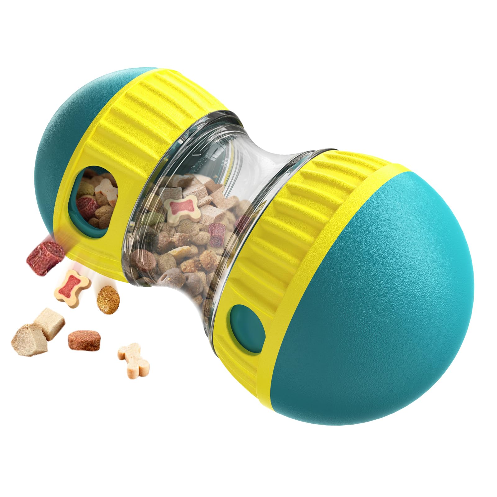 Interactive Dog Treat Dispenser and Puzzle Toys Dog Slow Food Feeder Rolling Ball for Reducing Boredom and IQ