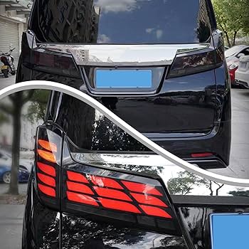 ヴェルファイア30系後期純正テールランプセット　 シーケンシャルウィンカータイプ ヴェルファイア30系後期純正テールランプセット シーケンシャル