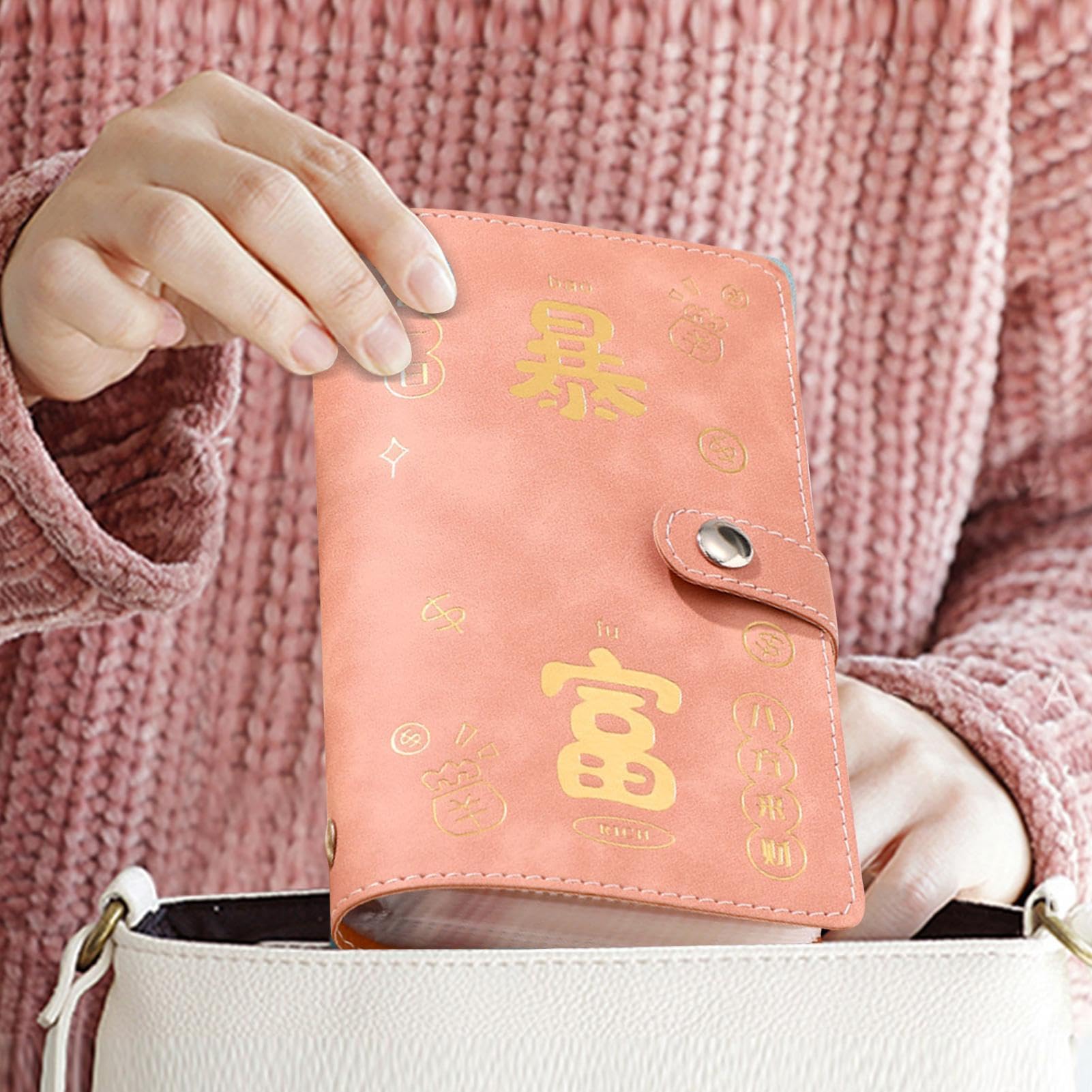 Livre D'économie En Espèces, Classeur D'économie En Espèces,2025 Binder D'économie D'argent De Grande Capacité | Multipliers Compartiments 50 Feuilles De Budget Avec Des Enveloppes En Espèces Pour La