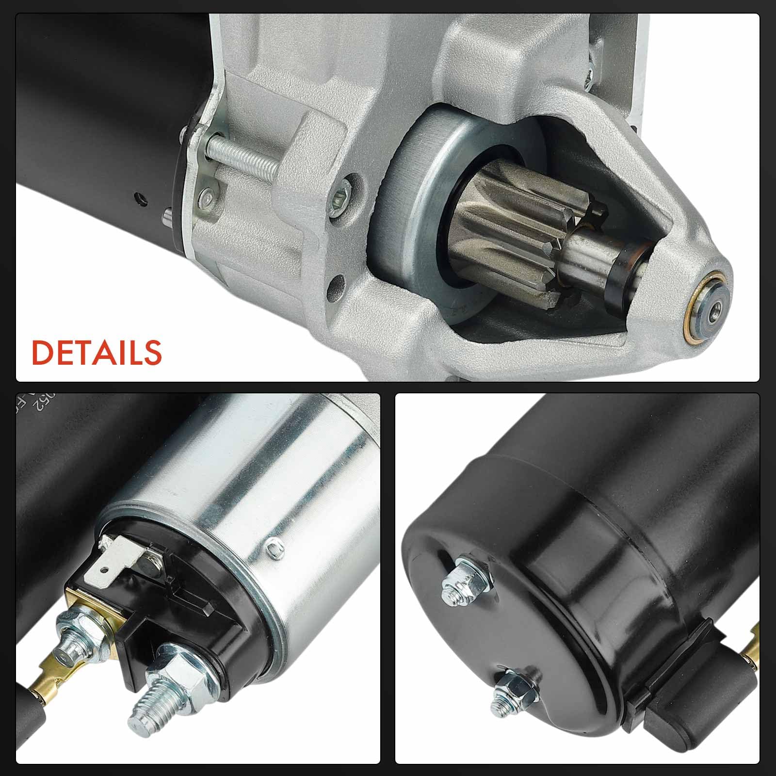 Frankberg Motore di avviamento Auto 1,1 KW/12 V/9 denti Compatibile con Replace# 111335,12412306700