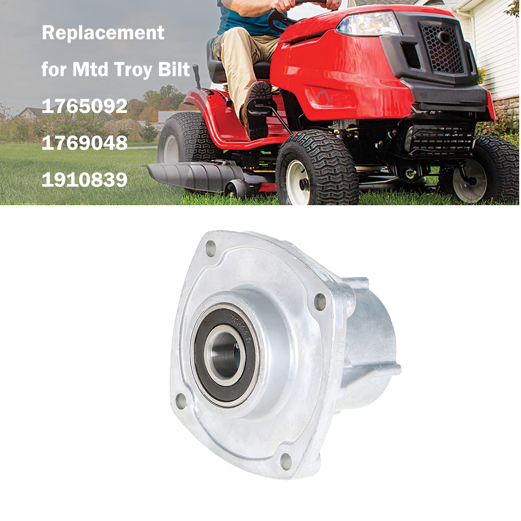 munirater Paquete de 2 unidades de repuesto para MTD Troy Bilt 1910839 1915280 1765092 1769048 1769048099 GW1765092 GW1769048 GW1910839