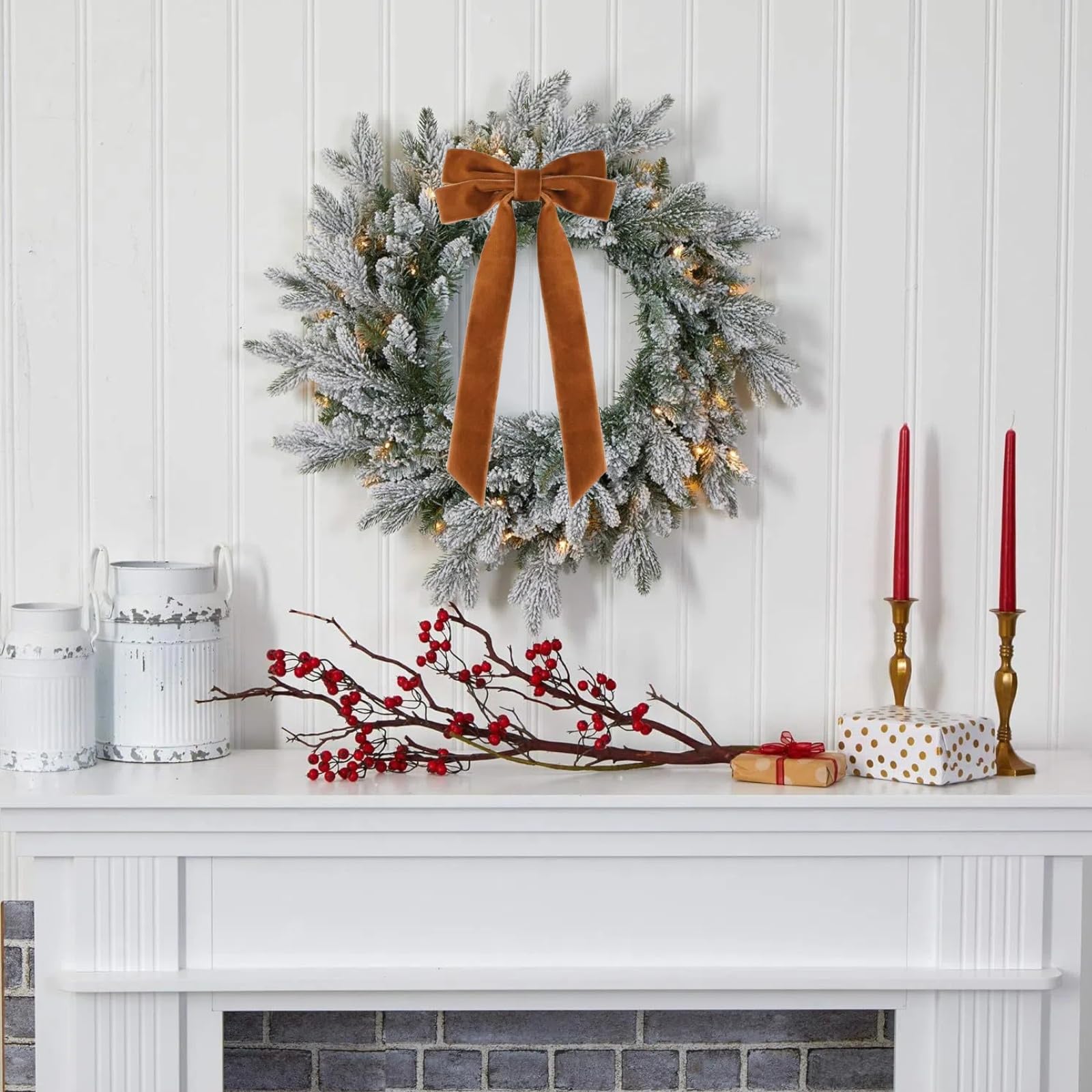 Amazon.com: 15 Yards Velvet Ribbon 1-1/2 Inch Single Face Brown