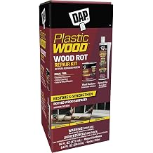 FixtureDisplays 21005 Plastic Wood Wood Rot Repair Kit Contains 16oz Wood Hardener & 8.6oz Epoxy Filler LANC-448037-NF - Pack of 1