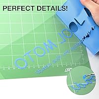 Vista 56 de HTVRONT - Rollos de vinilo termotransferible (HTV) blanco y negro, 12 pulgadas x 15 pies de vinilo de planchado para Cricut & Cameo, para camisas