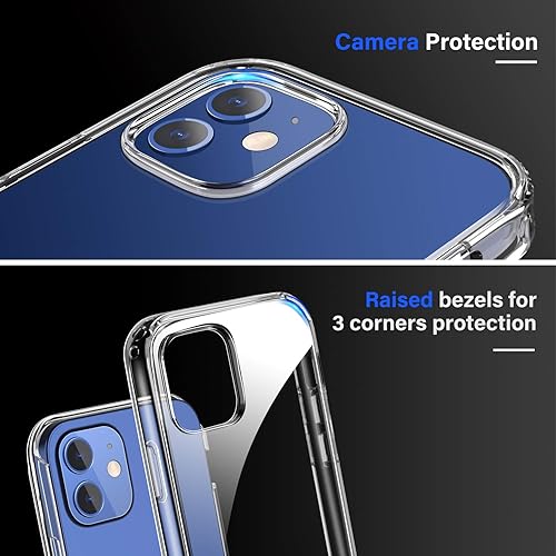 Miniatura 739 de Diaclara - Funda diseñada para iPhone 14 Pro Max, resistente, de cuerpo completo, con protector de pantalla sensible al tacto y antiarañazos + Blanco