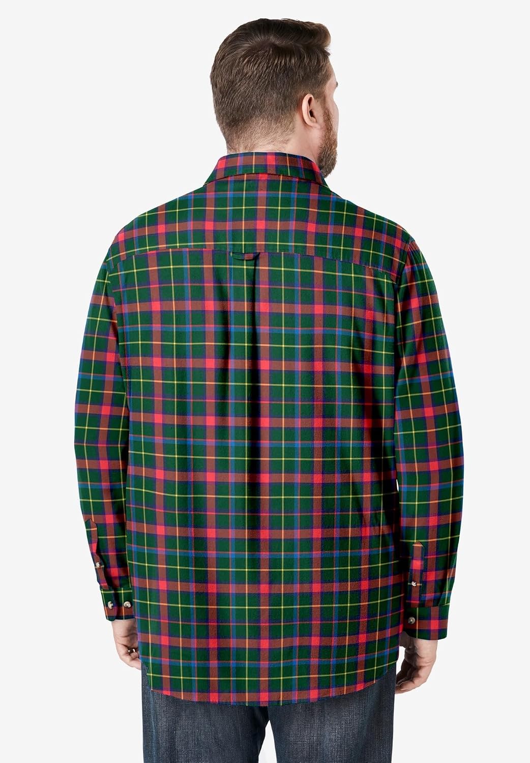 KingSize Men's Big & Tall Signature Plaid Flannel Shirt