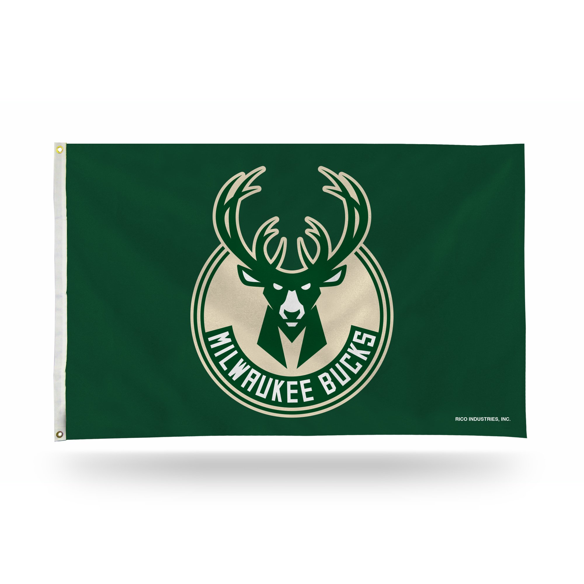 Milwaukee Bucks NBA Standard, 3' x 5' Banner Flag Single Sided - Indoor or Outdoor - Home Décor