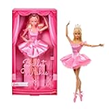 Barbie Signature Ballet Wishes Doll, Collectible Fashion Doll in Satiny, Pink Tutu with Blonde Hair and Giftable Packaging