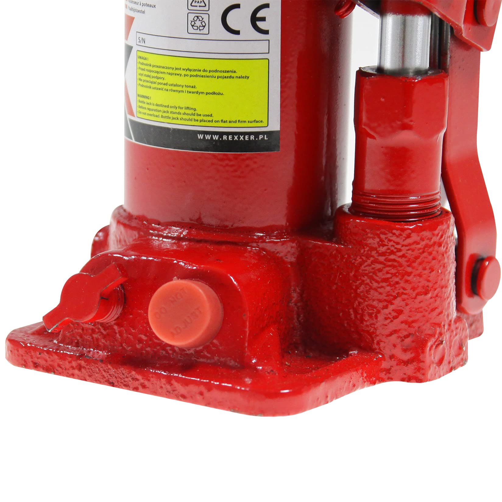 REXXER Hydraulischer Wagenheber 15T - Stempelwagenheber für Garage & Werkstatt - Robuster Wagenheber zum Anheben bis 15 Tonnen - Hubhöhe 230-435 mm