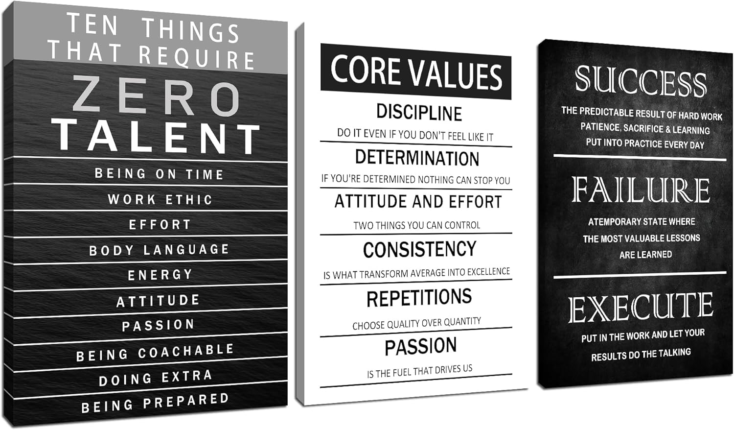 DriveMind 12x16 motivational canvas poster, ready to hang