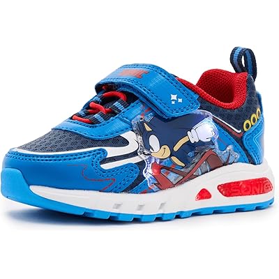 Мужские кроссовки Josmo Sonic the Hedgehog Lighted Sneaker (Little Kid/Toddler) blue 1