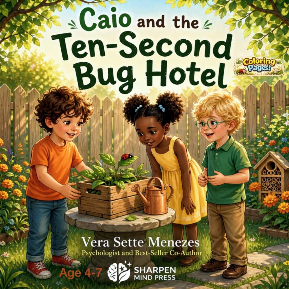 Caio and the Ten-Second Bug Hotel: A Story About Patience, Breathing, and Teamwork