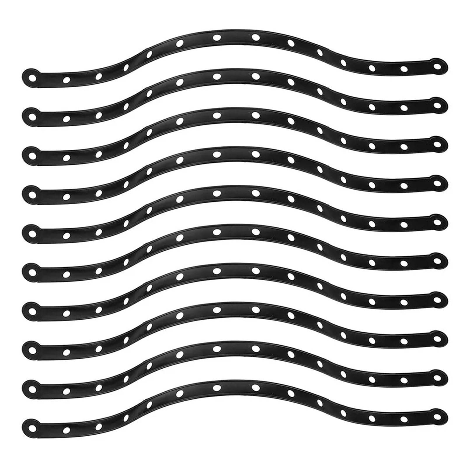Clothes Hanger Connector Hooks 30pcs 45cm Clothes Hanger Connecting Strips Plastic Connectors Space Saving Closet Organizer Multifunctional for Wardrobe Closet Organizer