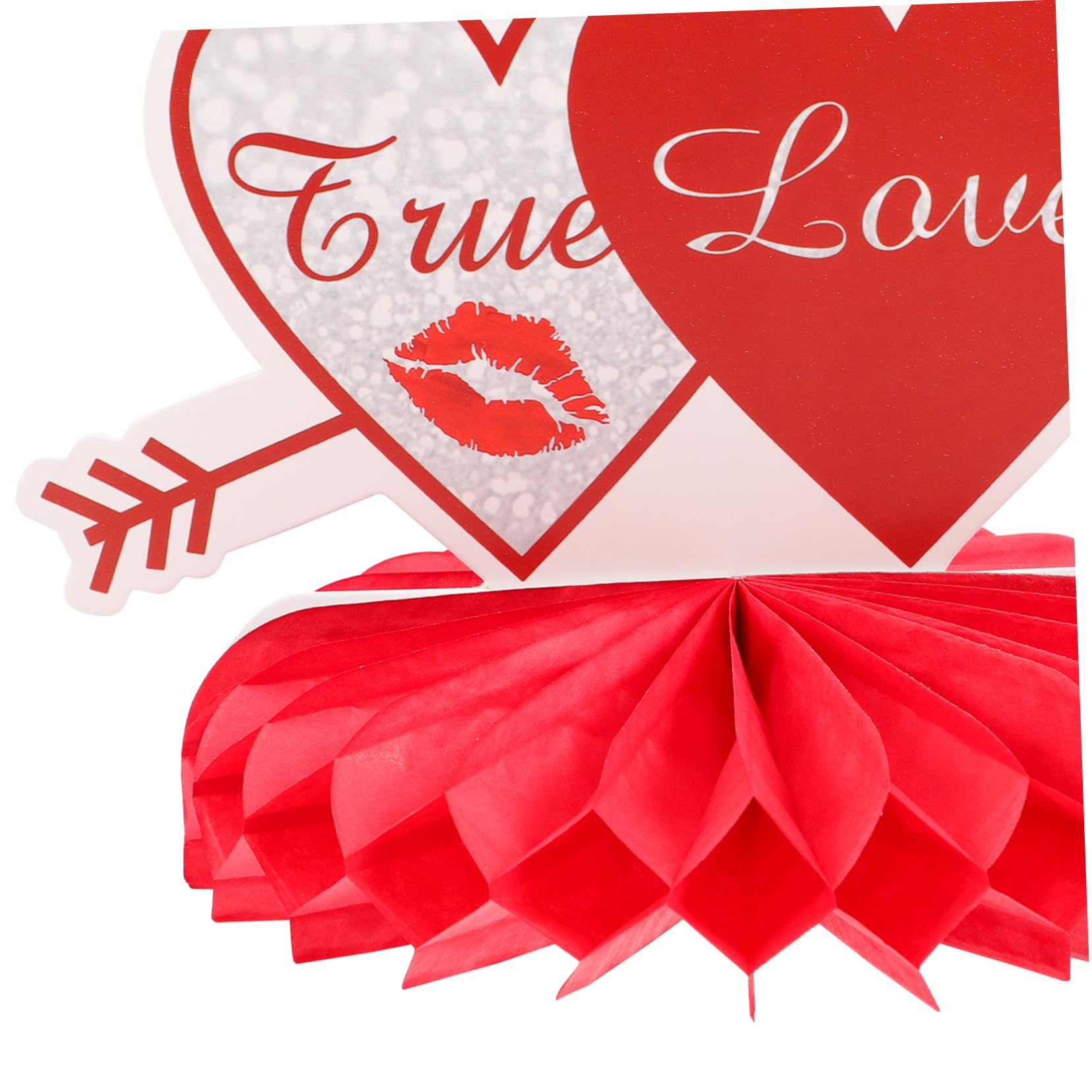 TOYANDONA 18piezas Decoración De De Mesa Forma De De San Valentín De Adornos Románticos Para Celebraciones