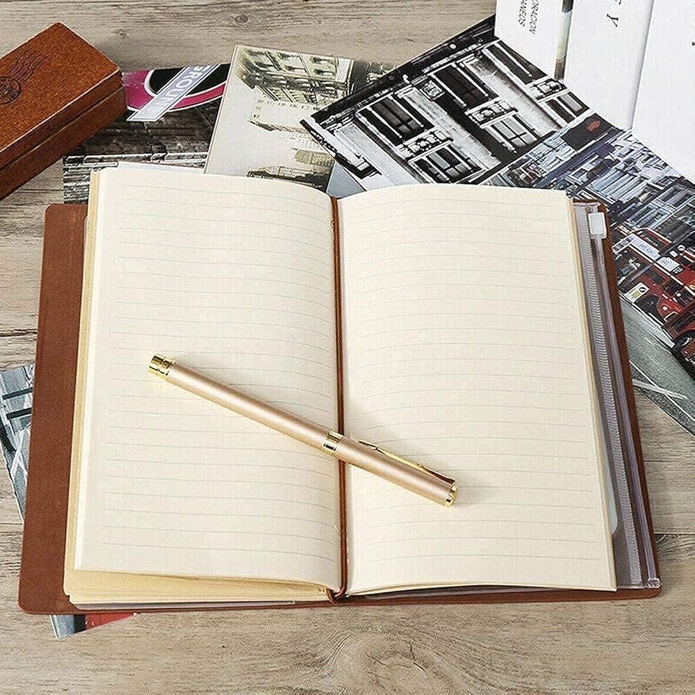 PRSTENLY Birthday Gift for Niece To My Niece Leather Journal, 140 Page Refillable Journal Notebooks, Travel Diary Back to School Graduation Christmas Gifts for Nieces from Aunt Uncle