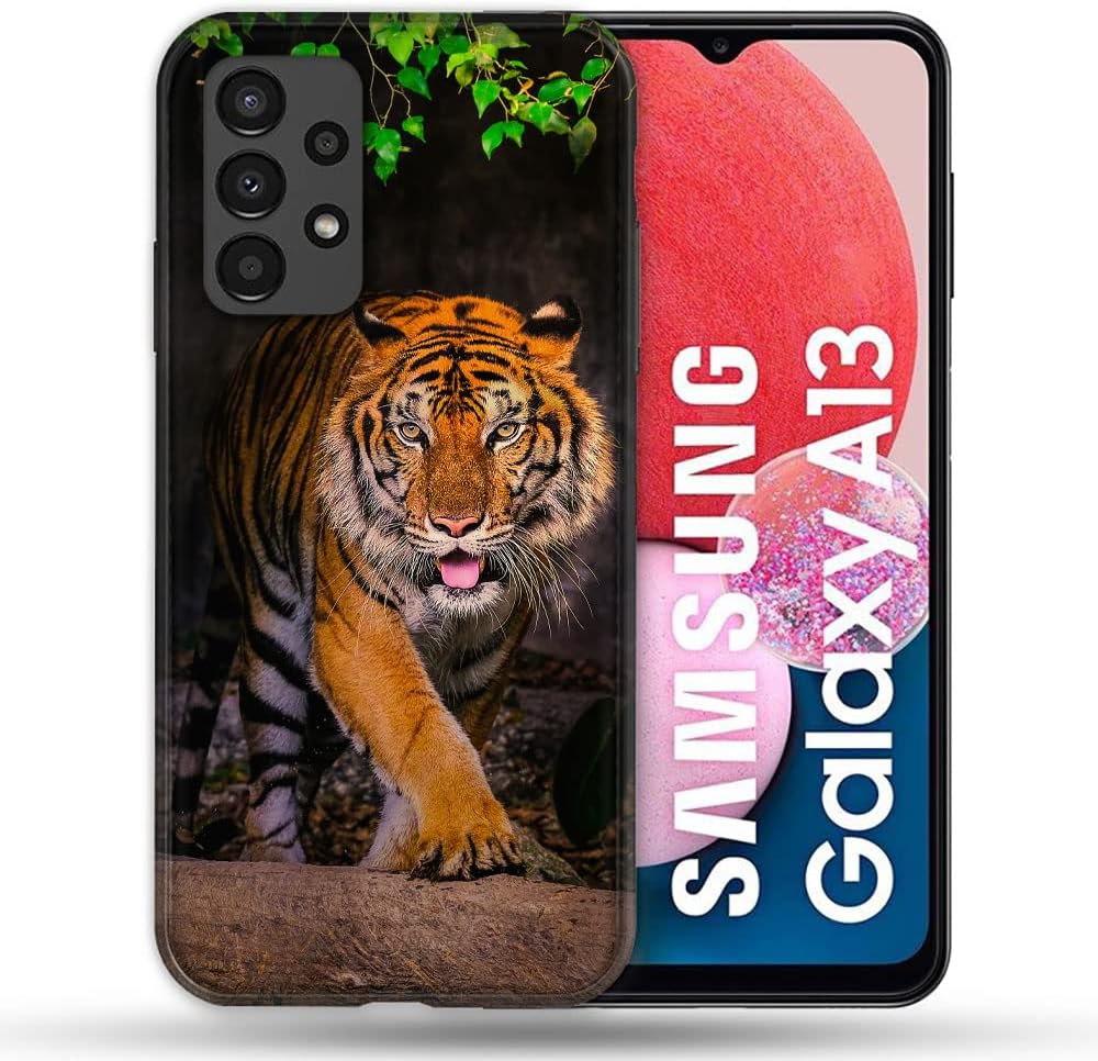 Samsung Galaxy A13 Animal Tiger Jungle Case