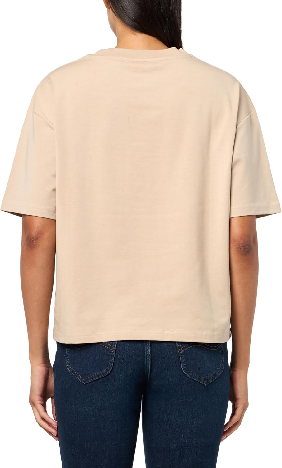 HUGO Mens Center Logo Relaxed Fit Short Sleeve T-Shirt - Image 2