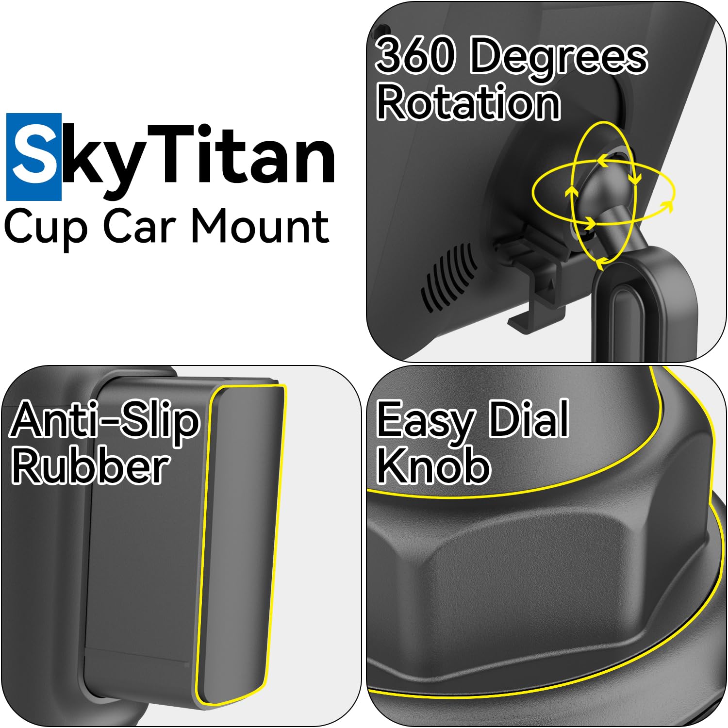 Soporte de repuesto para GPS para coche, 17 mm, soporte de bola