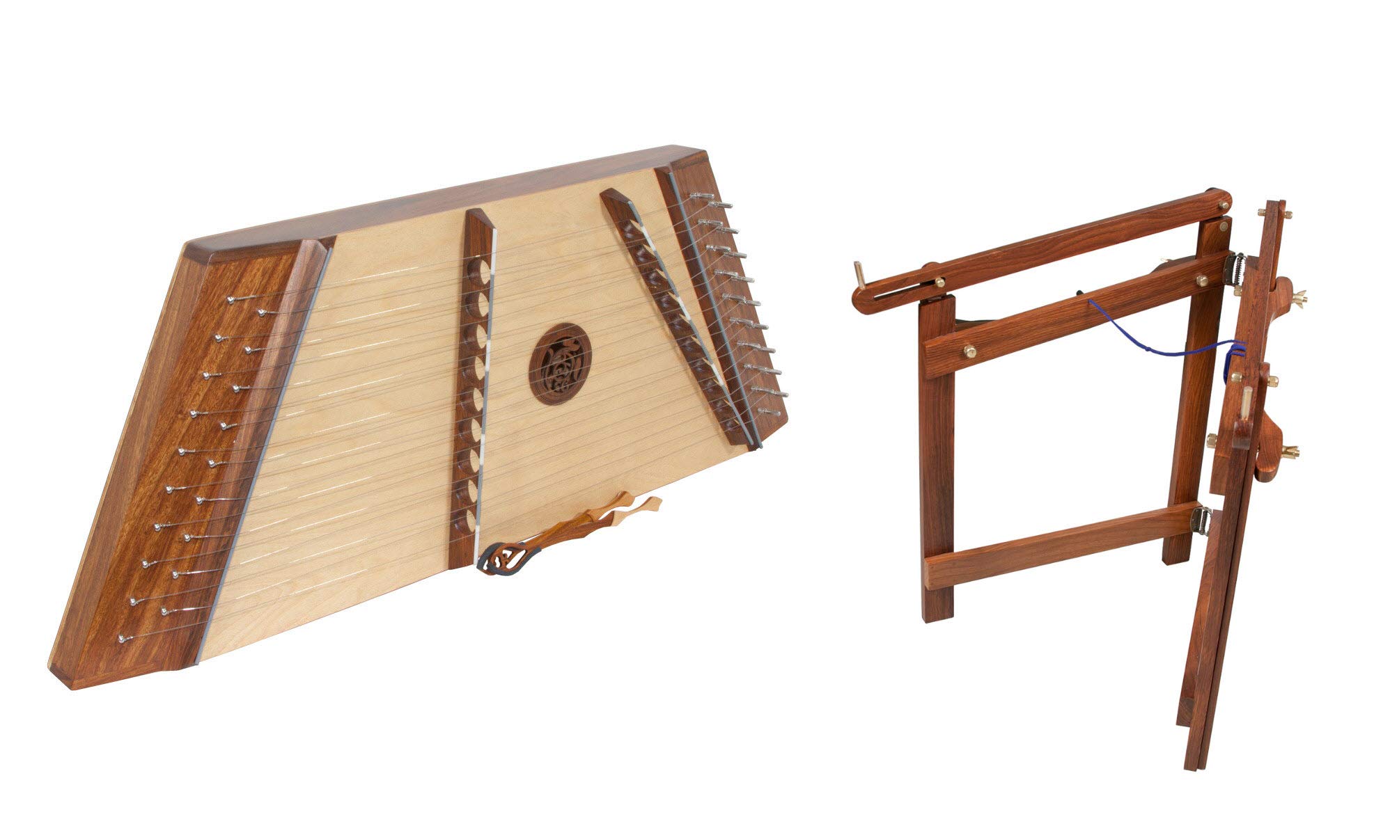 Includes: Hammered Dulcimer, 10/9 W/Hammers + Hammer Dulcimer Stand