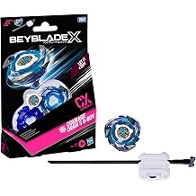 Bey Blade X Courage Dran S 6-60V CX Başlangı&ccedil; Paketi Seti, Saldırı Tipi &Uuml;st ve Başlatıcı; Otantik Takara Tomy Battle Top Oyunları, Erkek ve Kız &Ccedil;ocukları i&ccedil;in Oyuncaklar 8+