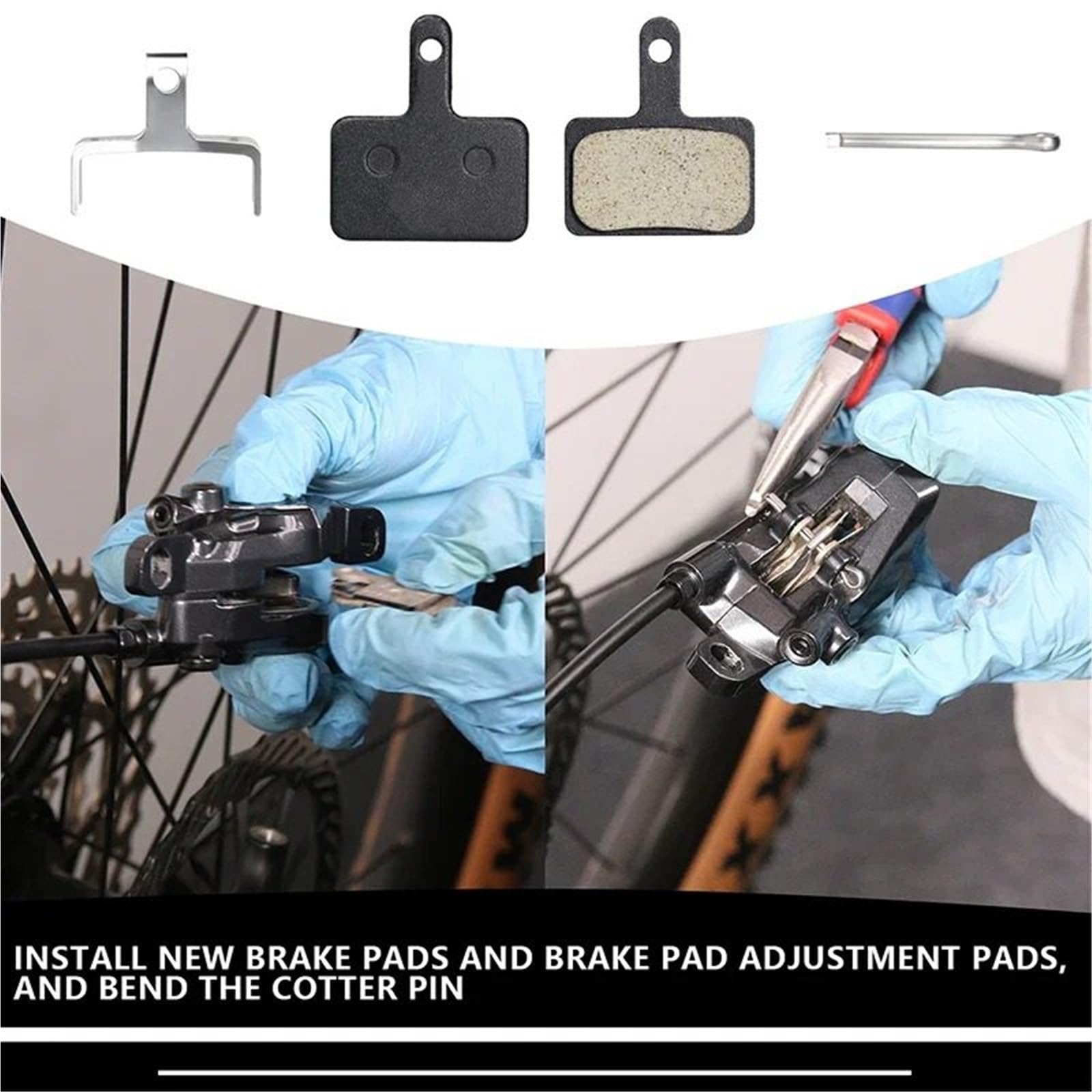 Bremsbeläge Für SHIMANO B01S MTB Bremsbelagsatz Scheibenbremse | Fahrrad Hydraulische Bremsbelag Fahrrad Bremsbelag Harz Disc Pads