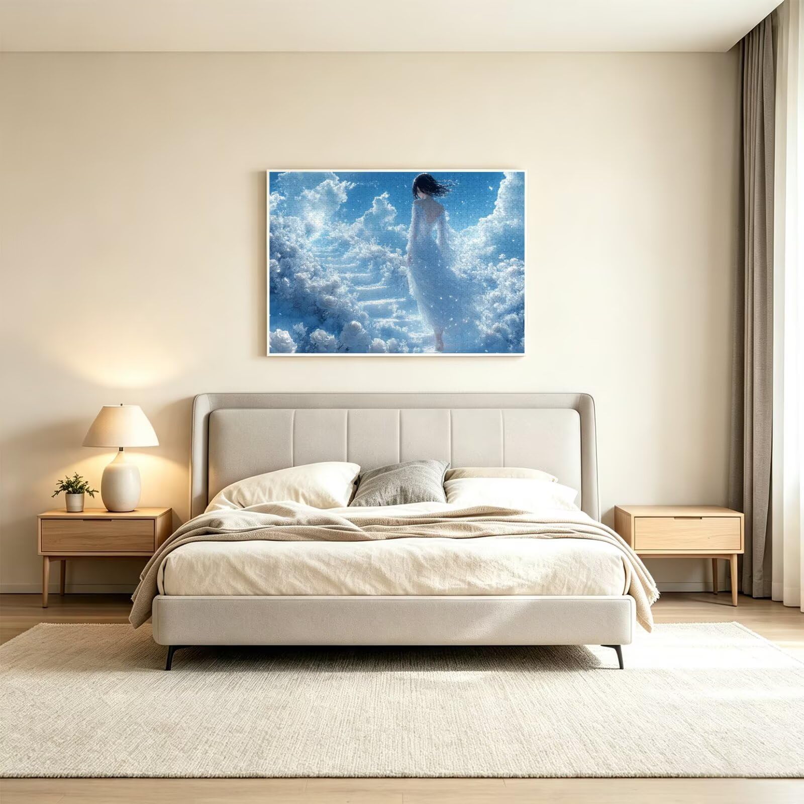 Puzzle dla dorosłych 4000, sceneria anime, 141 x 87 cm, n-85