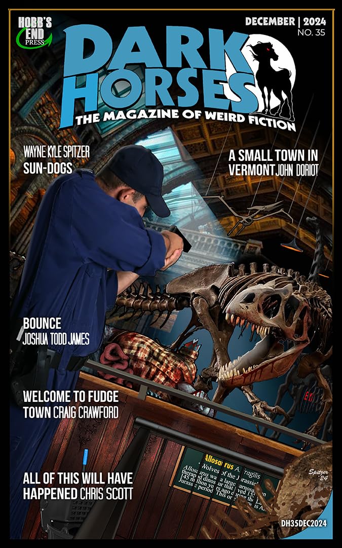 Cover of Dark Horses: The Magazine of Weird Fiction, December 2024