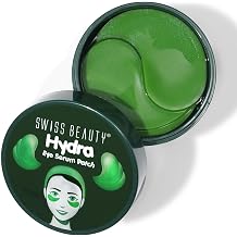 Swiss Beauty Hydra Anti Wrinkle Eye Serum Patch| Treats Dark Circles, Fine Lines And Wrinkles | Enriched With Collagen And Aloe Vera Extract | Shade- Aloevera, 60 Pcs|