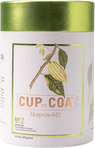 Cup of Coa No. 2 Sinfully Mint | Gourmet Mint Hot Cocoa...