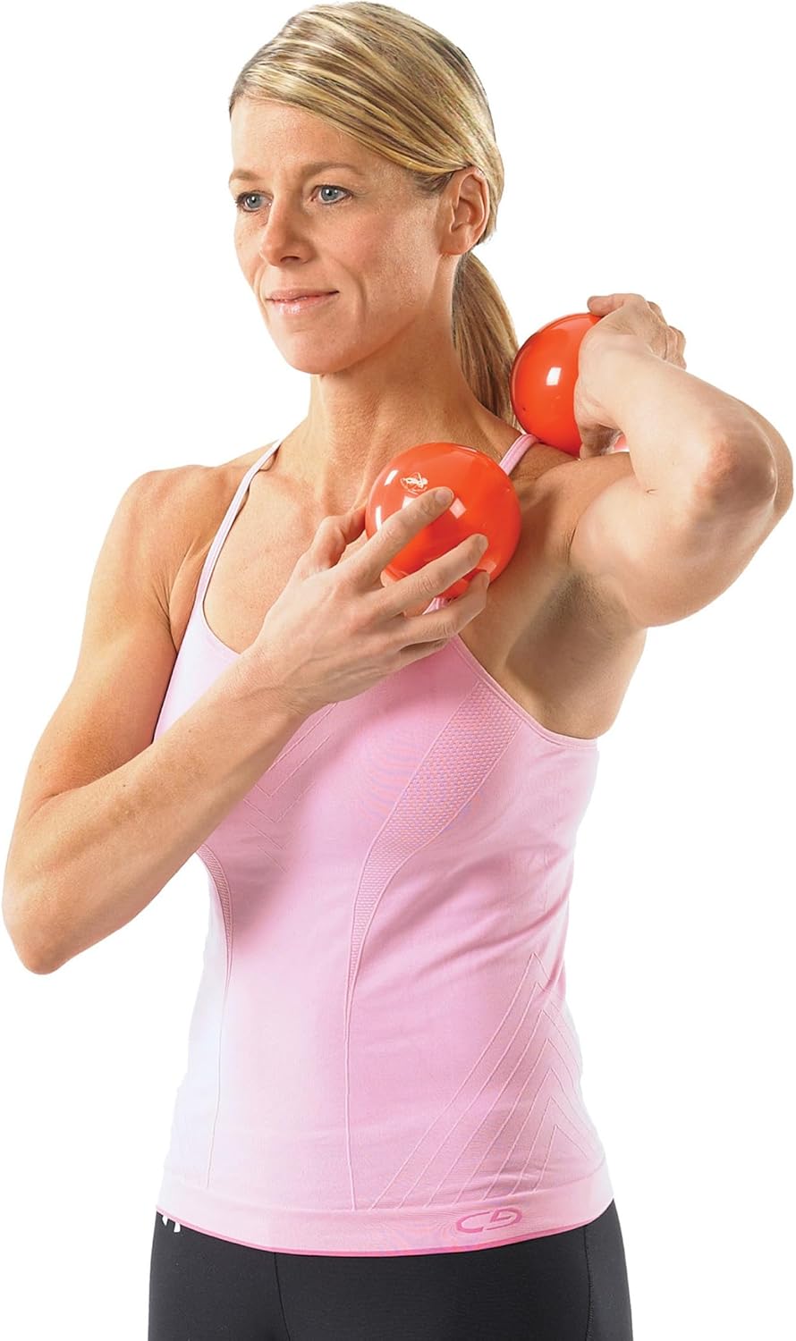 OPTP Franklin Method Smooth Ball Set - Adjustable Firmness Massage Roller Ball Set for Back and Neck Massage - Gentle Deep Muscle Relief for Sensitive Soft Tissue