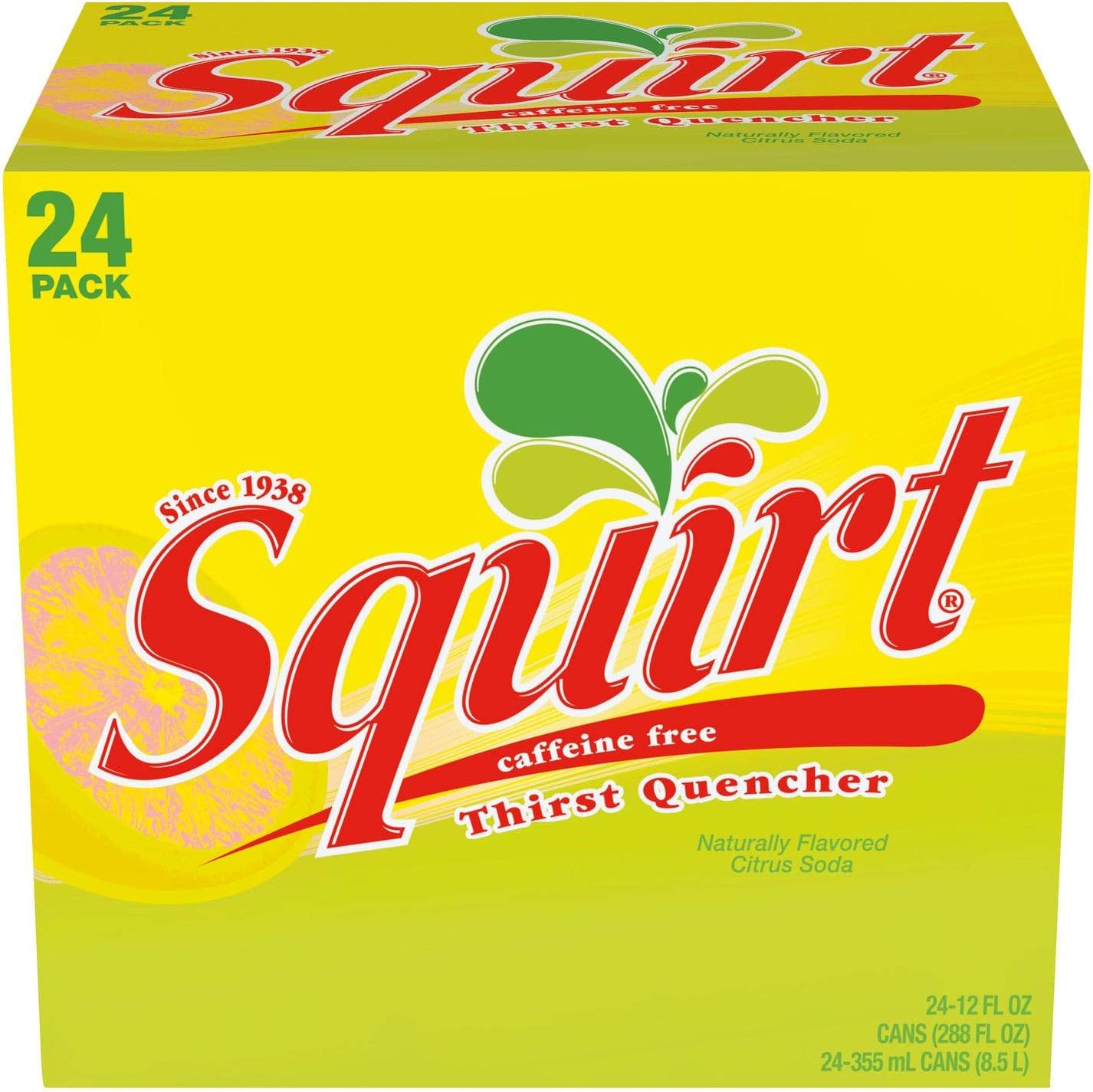 Squirt Citrus Soda (12 oz. cans, 24 pk.)