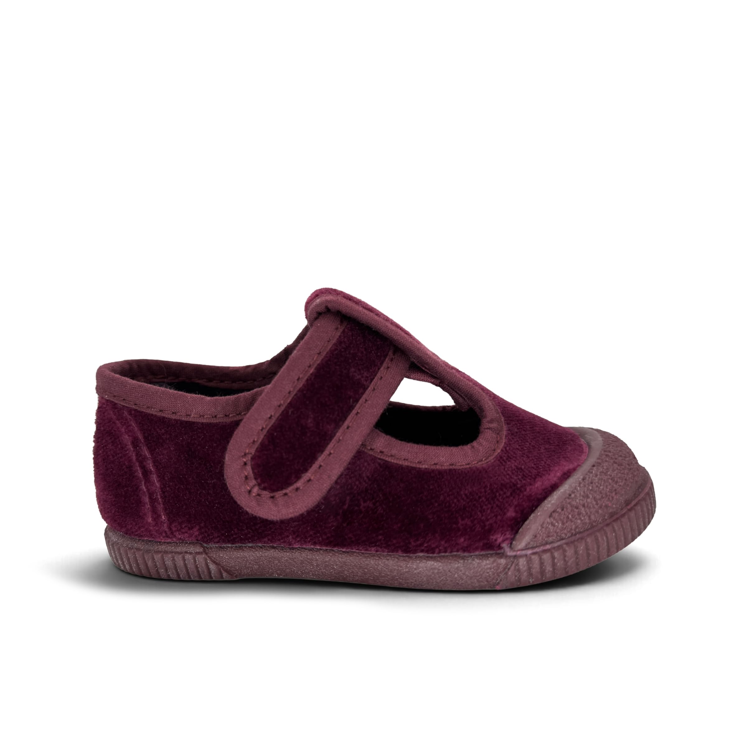 Pisamonas Scarpe Occhio di Bue Barefoot Velluto Punta Gomma