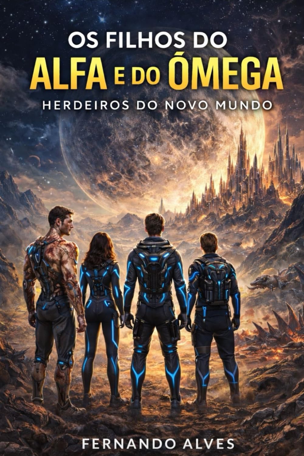 Os Filhos do Alfa e do Ômega: Herdeiros do Novo Mundo: 1 (Os Filhos do Alfa e do Ômega - Herdeiros do Novo Mundo - Livro 1 da Saga Wolf)